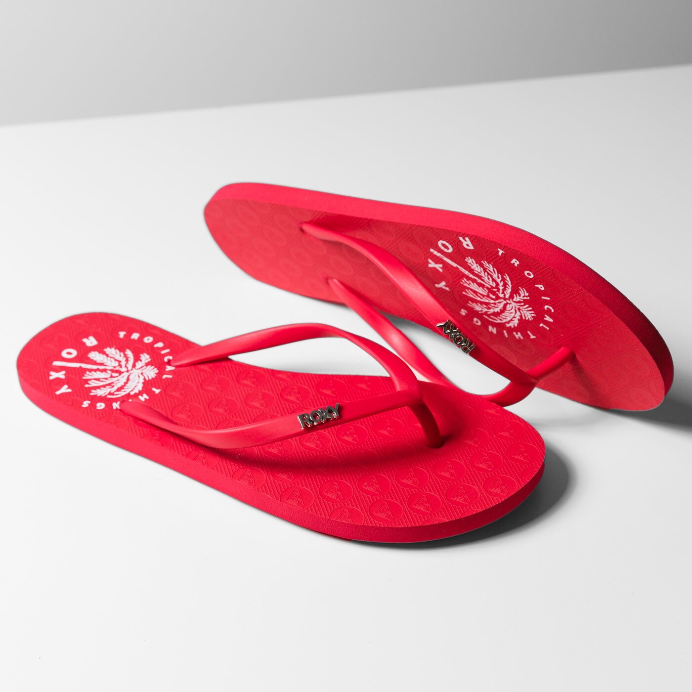 Дамски джапанки ROXY VIVA STAMP arjl100543red цвят червен