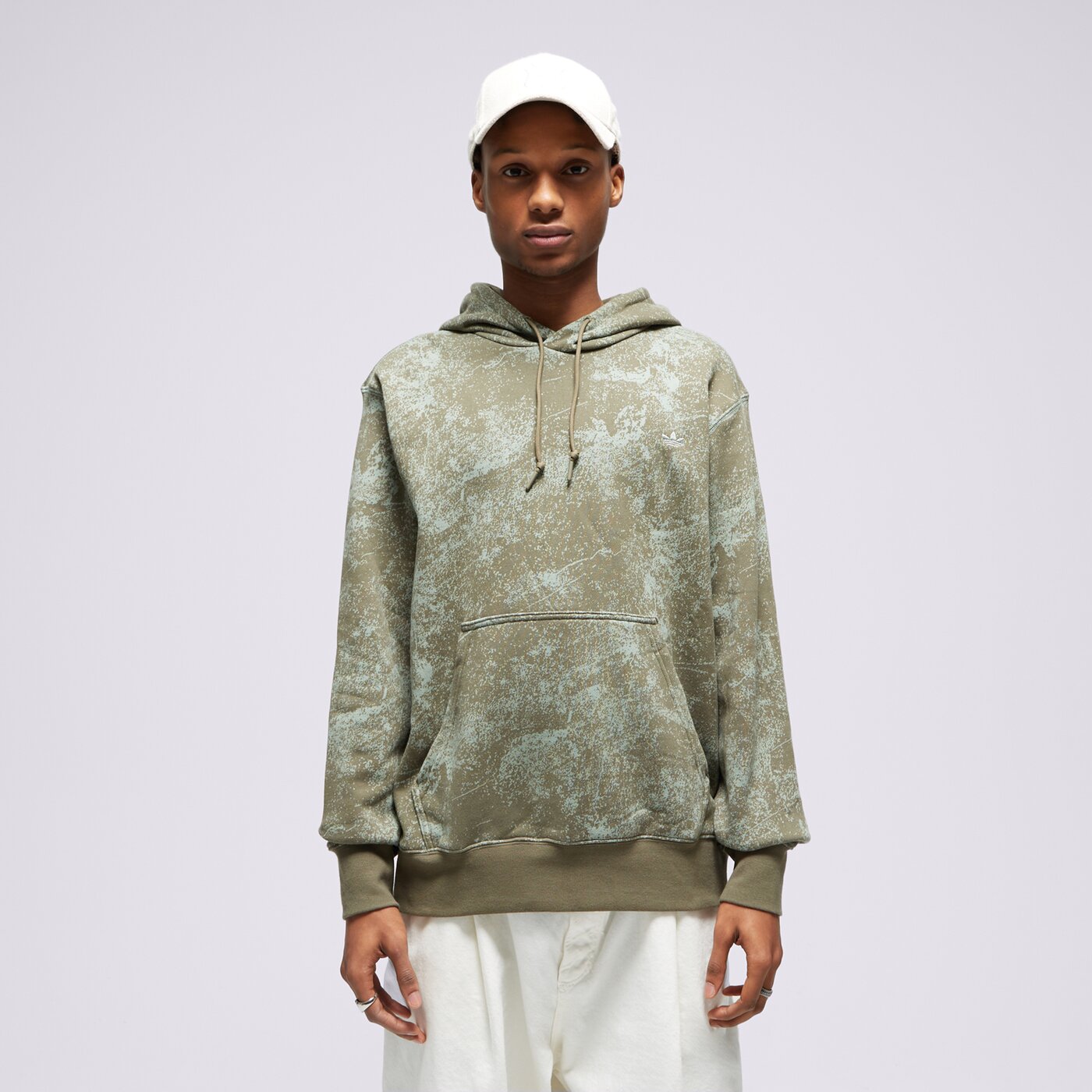 Мъжки суичър ADIDAS СУИТЧЪР С КАЧУЛКА ADV GRAPHIC il5179 цвят каки