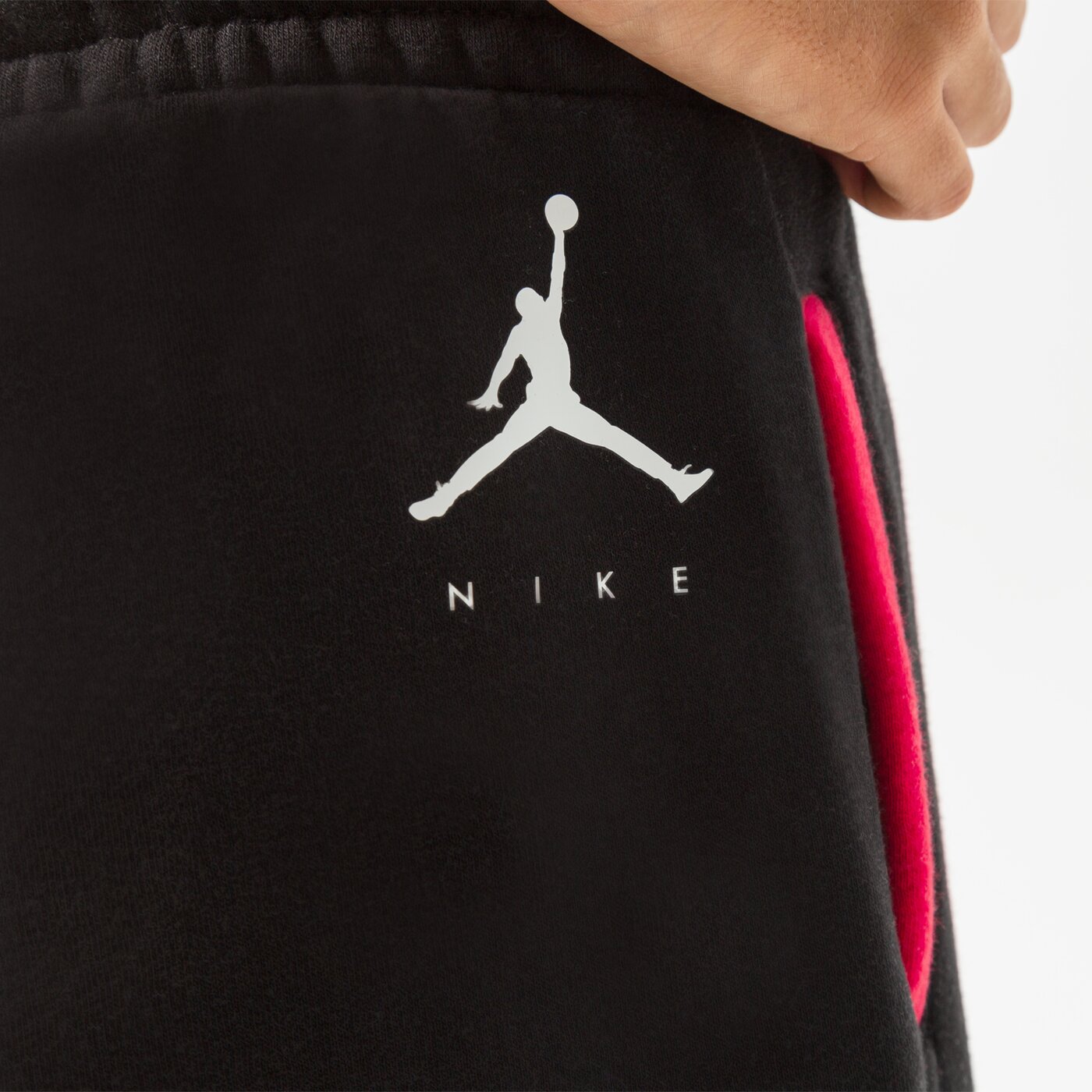 Детски панталони JORDAN ПАНТАЛОНИ JUMPMAN X NIKE FLC PANT BOY 95b134-023 цвят черен