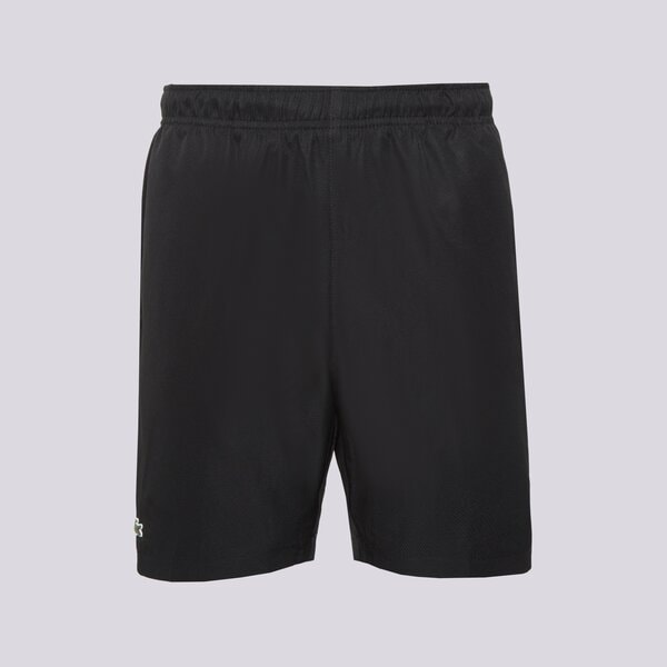  LACOSTE ШОРТИ WOVEN SHORT BLACK gj863600031 цвят черен