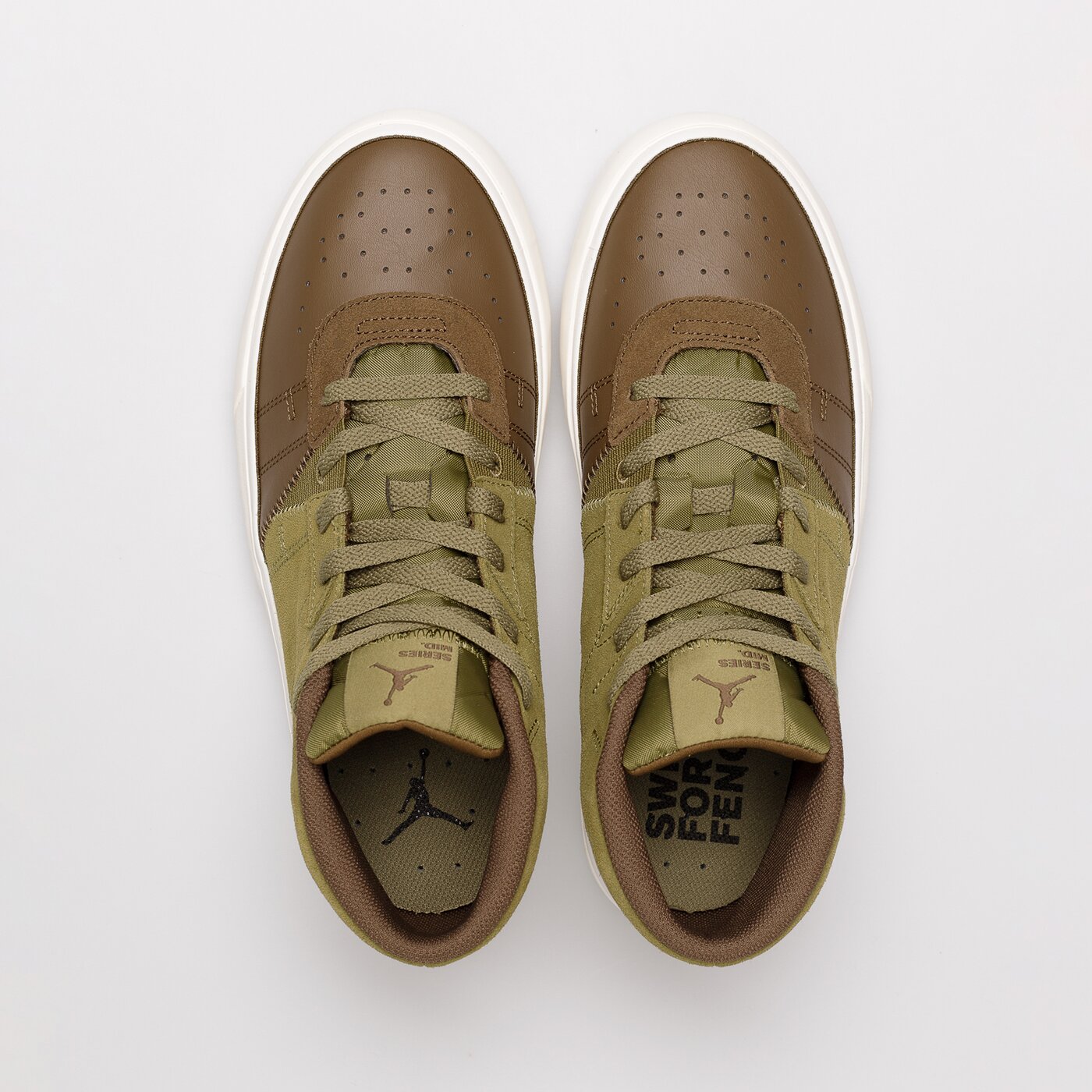 Мъжки маратонки JORDAN SERIES MID  da8026-331 цвят каки