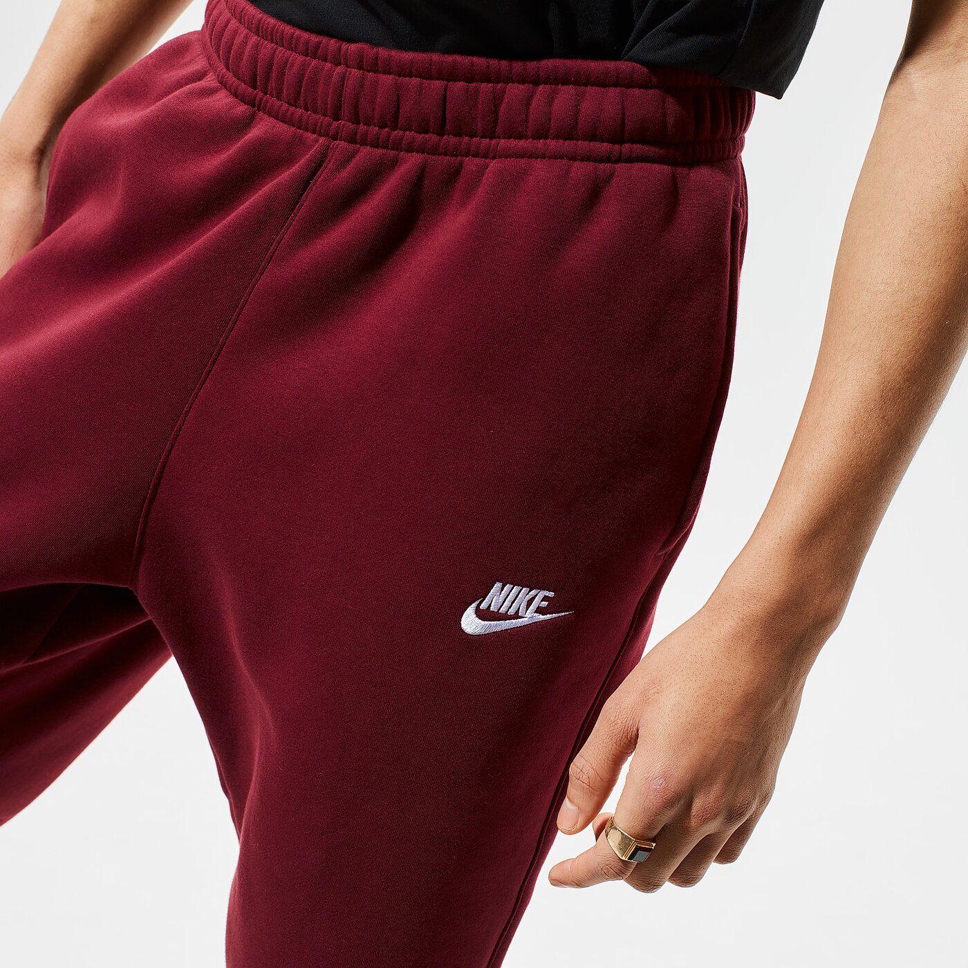 Мъжки панталони NIKE ПАНТАЛОНИ SPORTSWEAR CLUB FLEECE bv2671-638 цвят бордо