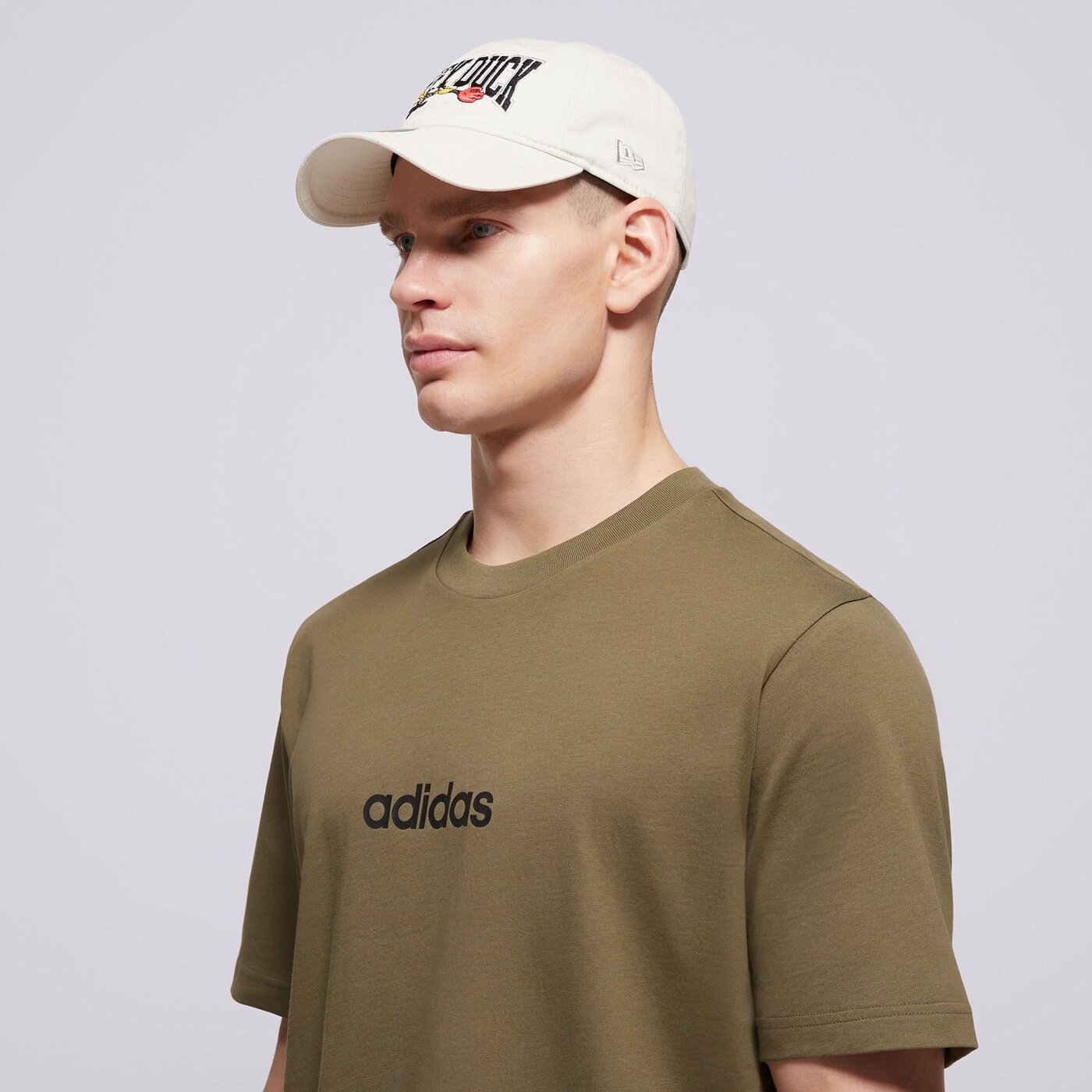 Мъжка тениска ADIDAS ТЕНИСКА M LIN SJ T je9001 цвят каки