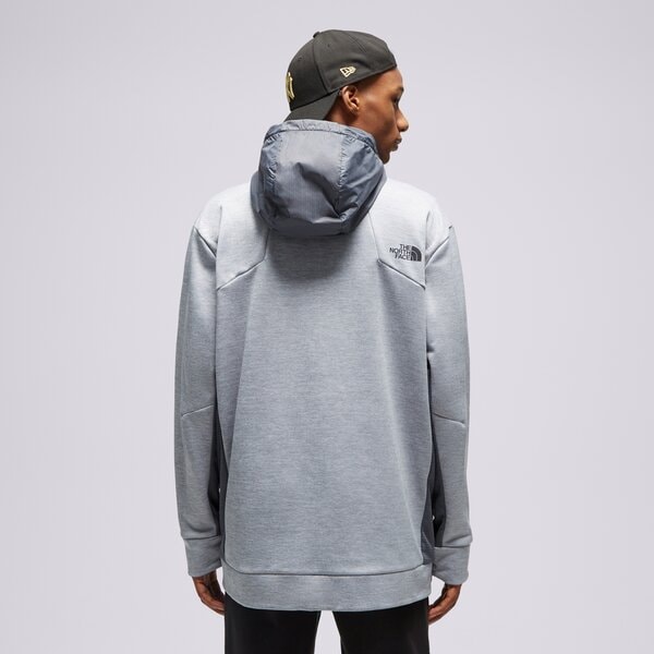 Мъжки суичър THE NORTH FACE СУИТЧЪР С КАЧУЛКА MITT FZ HD LGH nf0a7zhldyx1 цвят сив