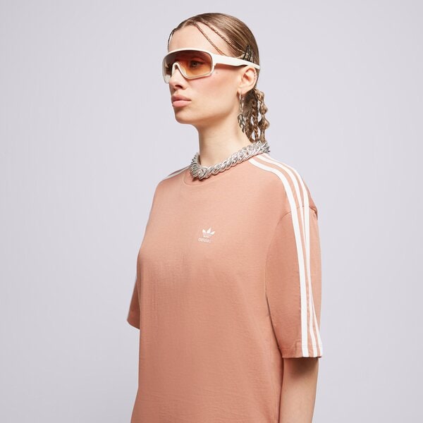 Дамска тениска ADIDAS ТЕНИСКА OVERSIZED TEE ib7450 цвят розов