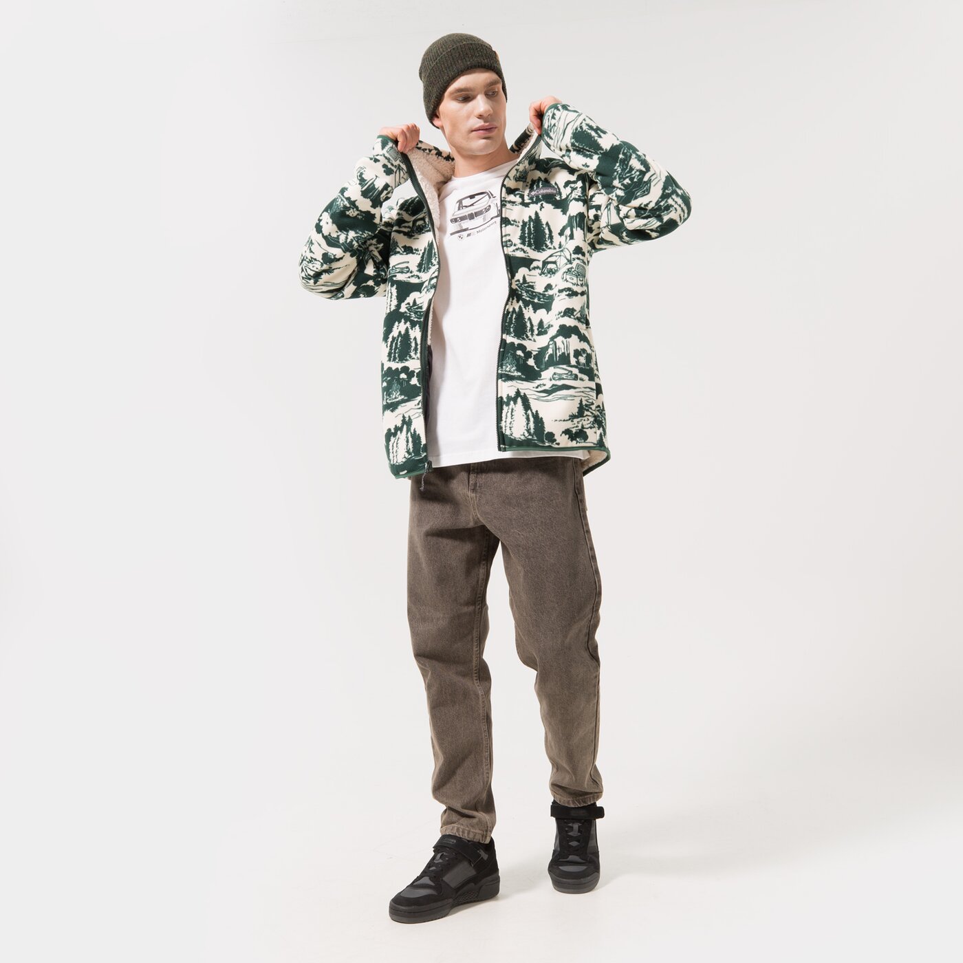 Мъжки суичър COLUMBIA ПОЛАР WINTER PASS™ FULL ZIP 1909123371 цвят многоцветен