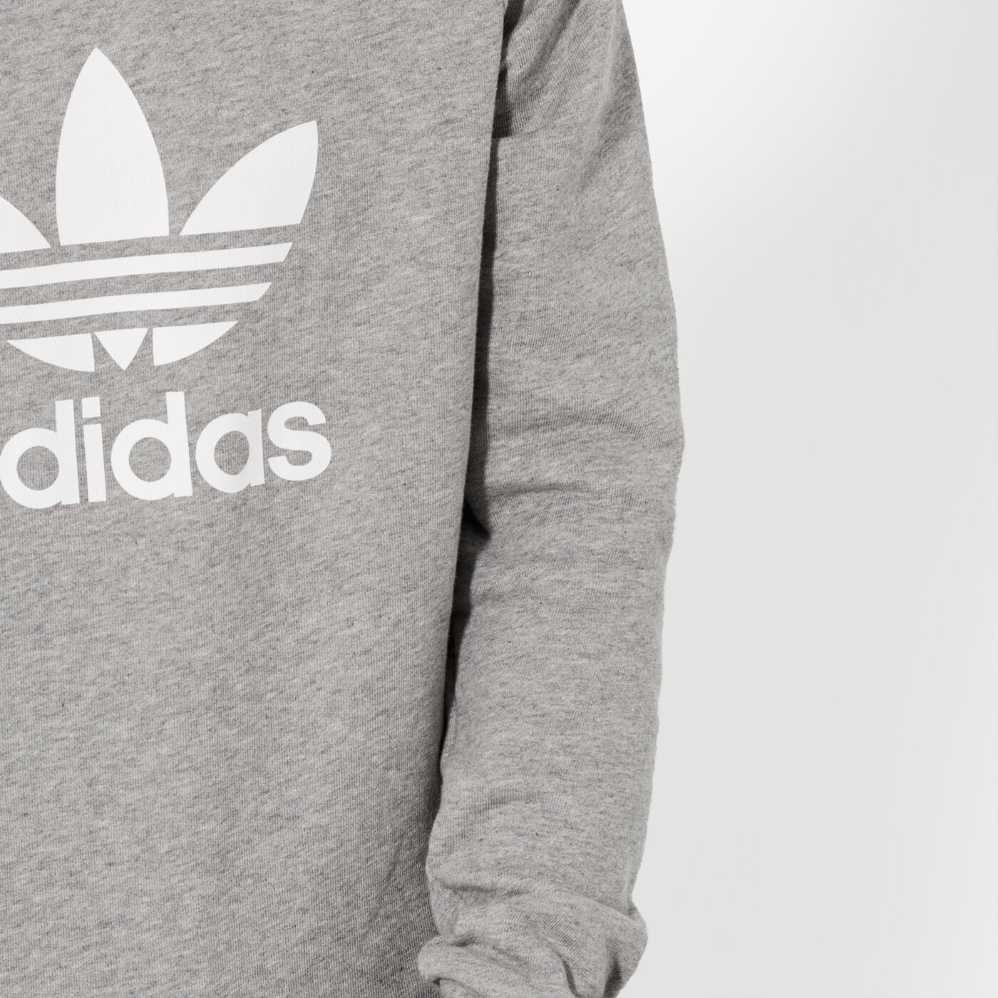Мъжки суичър ADIDAS СУИТЧЪР TREFOIL CREWMGREYH cy4573 цвят сив