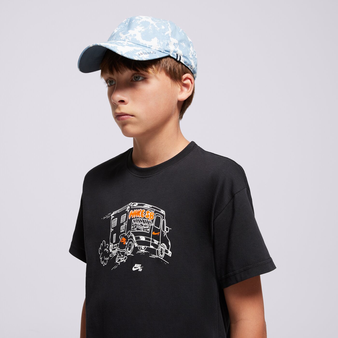 Детска тениска NIKE ТЕНИСКА K NK SB TEE BOY hq3226-010 цвят зелен