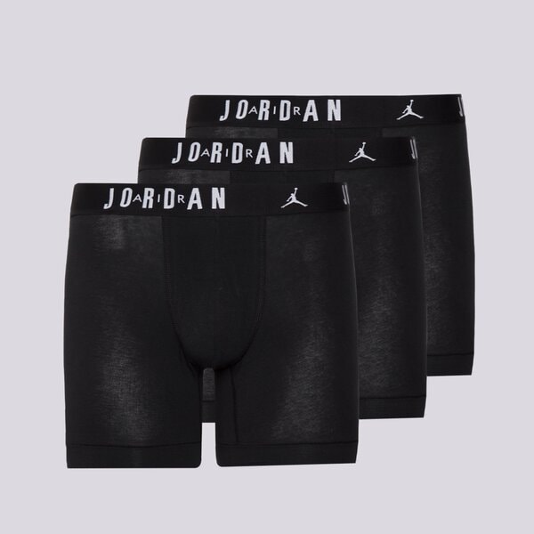 Мъжки боксерки JORDAN БОКСЕРКИ FLIGHT COTTON CORE 3PK BB jm0622-023 цвят черен