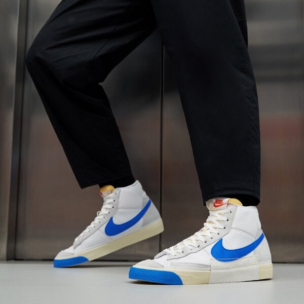 Мъжки маратонки NIKE BLAZER '77 REMASTERED dq7673-102 цвят бял