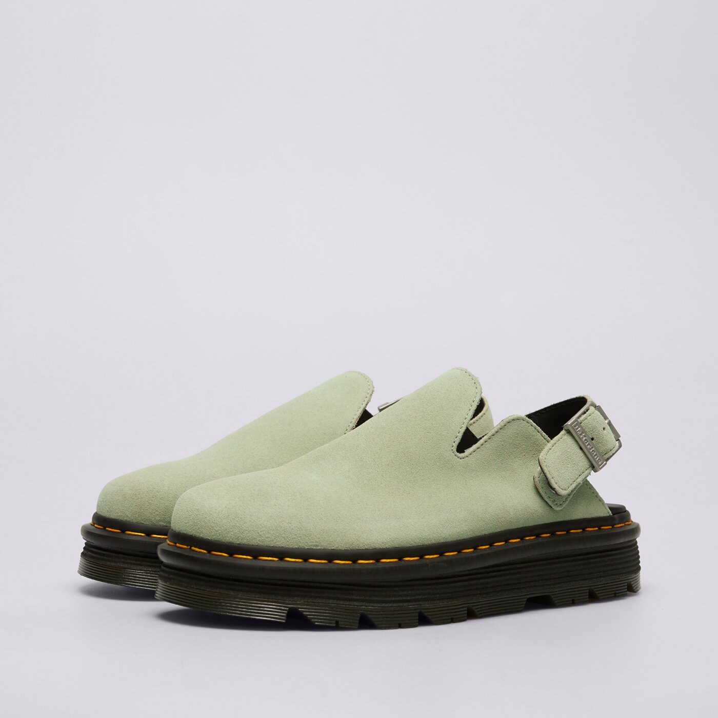 Дамски чехли и сандали DR.MARTENS ZEBZAG MULE 31937300 цвят зелен