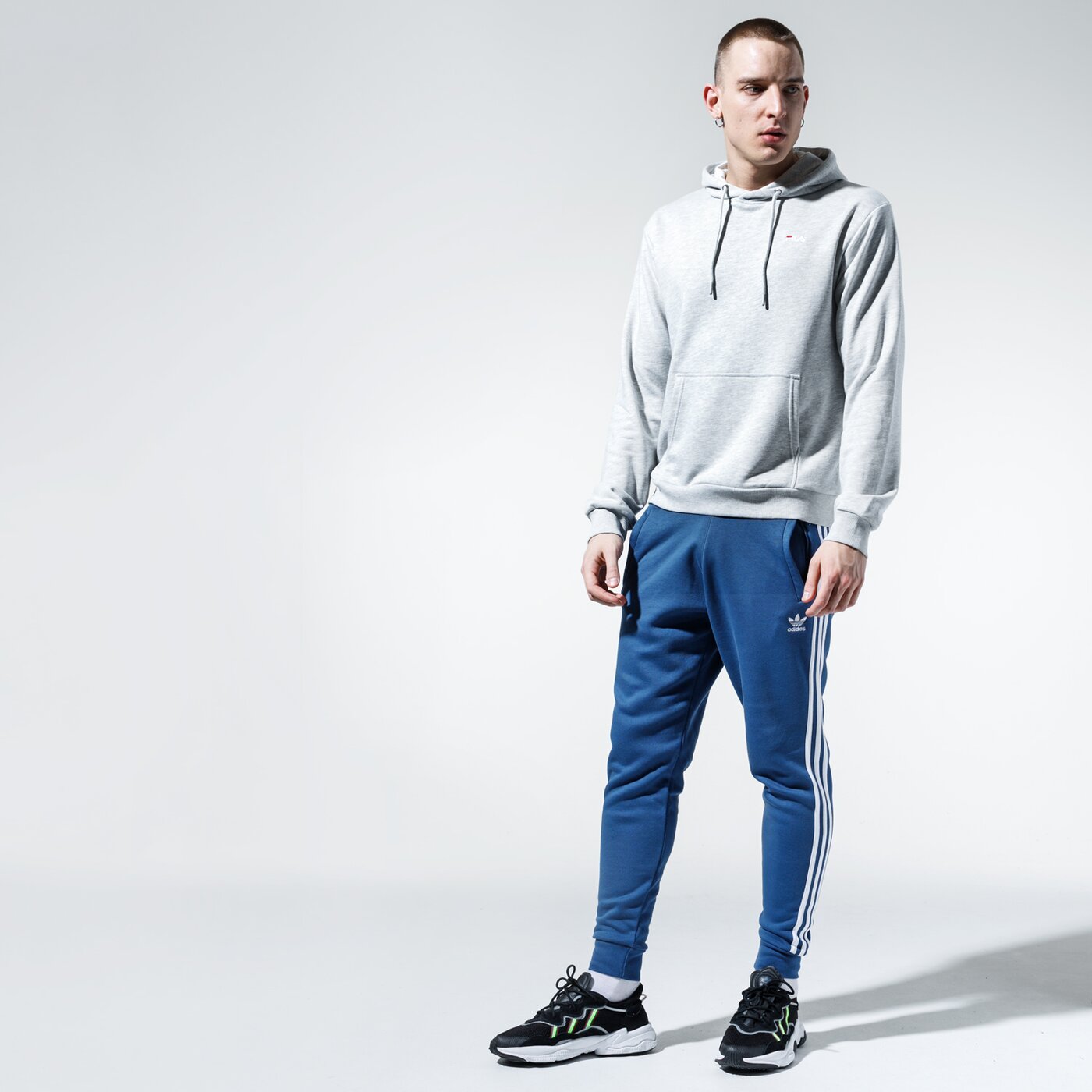 Мъжки суичър FILA СУИТЧЪР С КАЧУЛКА EDISON HOODY 688163b13 цвят сив