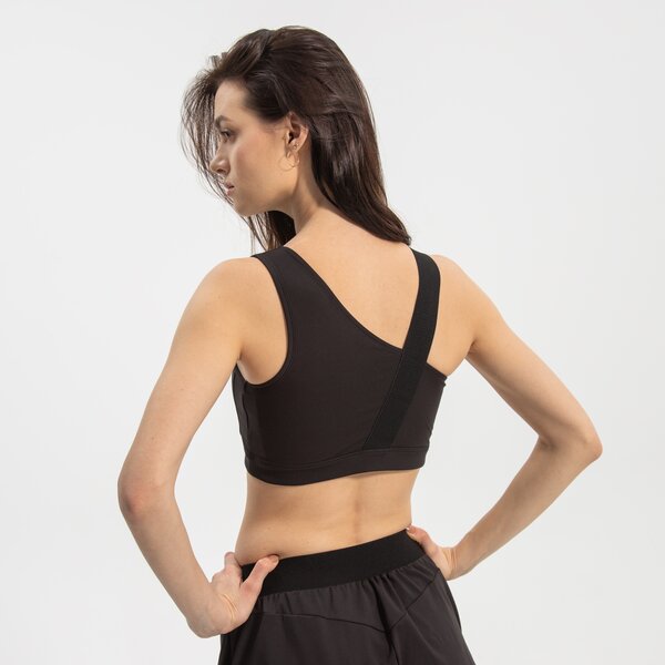 Дамска тениска ELLESSE BRA PACEY CROP VEST BLK srm14327011 цвят черен