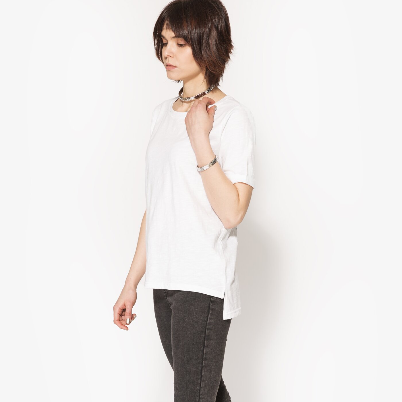 Дамска тениска CONFRONT ТЕНИСКА SS LOPUD cf17tsd33001 цвят бял