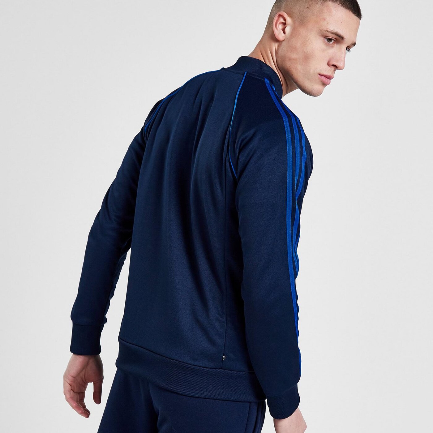 Мъжки суичър ADIDAS СУИТЧЪР SSTT NAVY/BLU SWEATSHIRT ij9458 цвят тъмносин