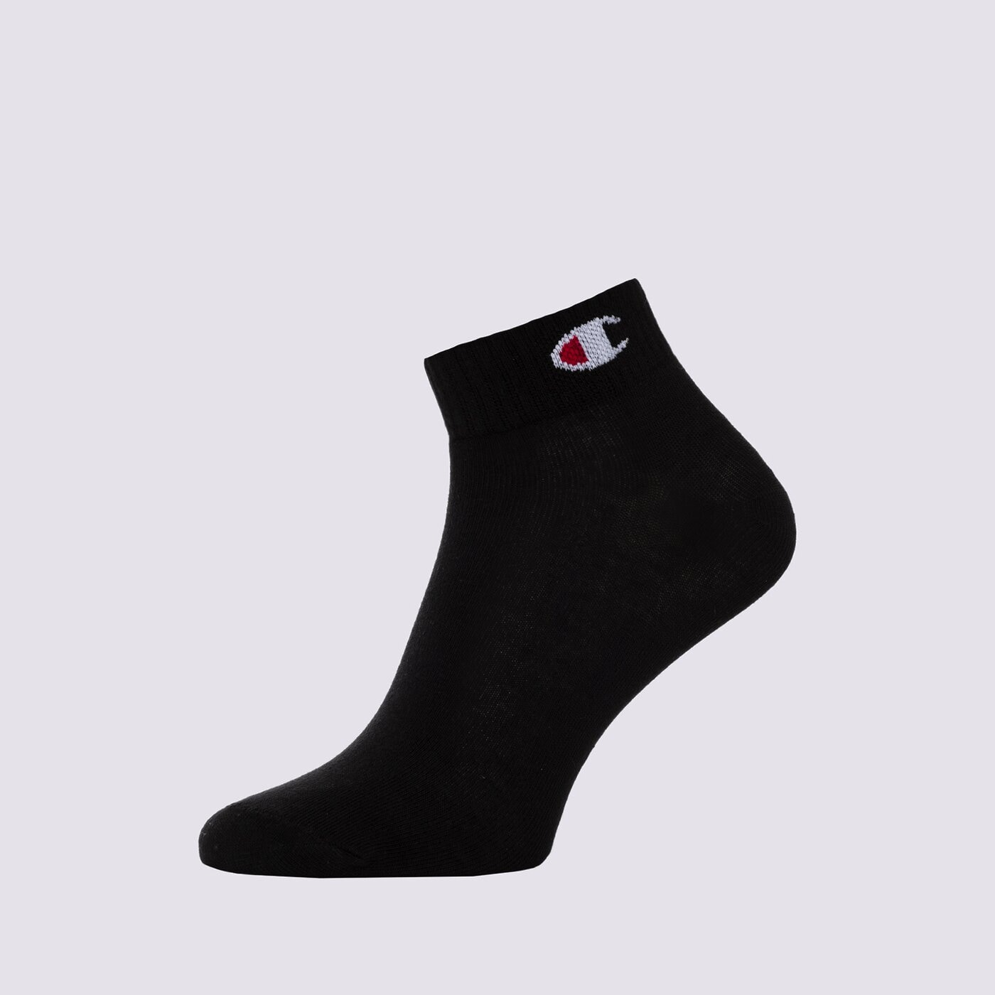 Дамски чорапи CHAMPION ЧОРАПИ 3PK QUARTER SOCKS u24559kk001 цвят черен