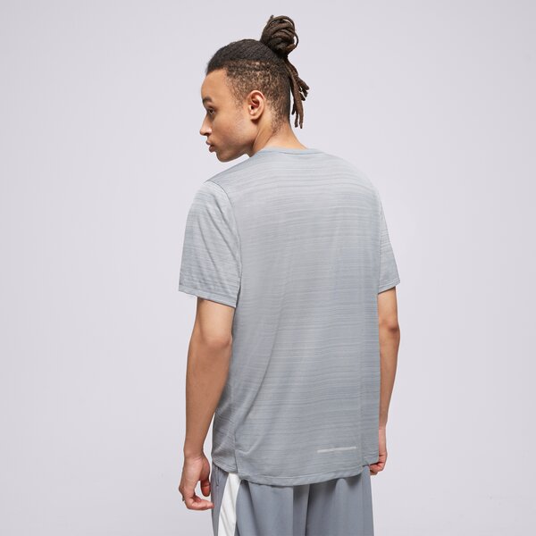 Мъжка тениска NIKE MILER TEE SMOKE aj7565084 цвят сив