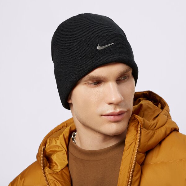 Дамска зимна шапка NIKE ШАПКА U NK PEAK BEANIE SC MTSWSH fb6527-010 цвят черен