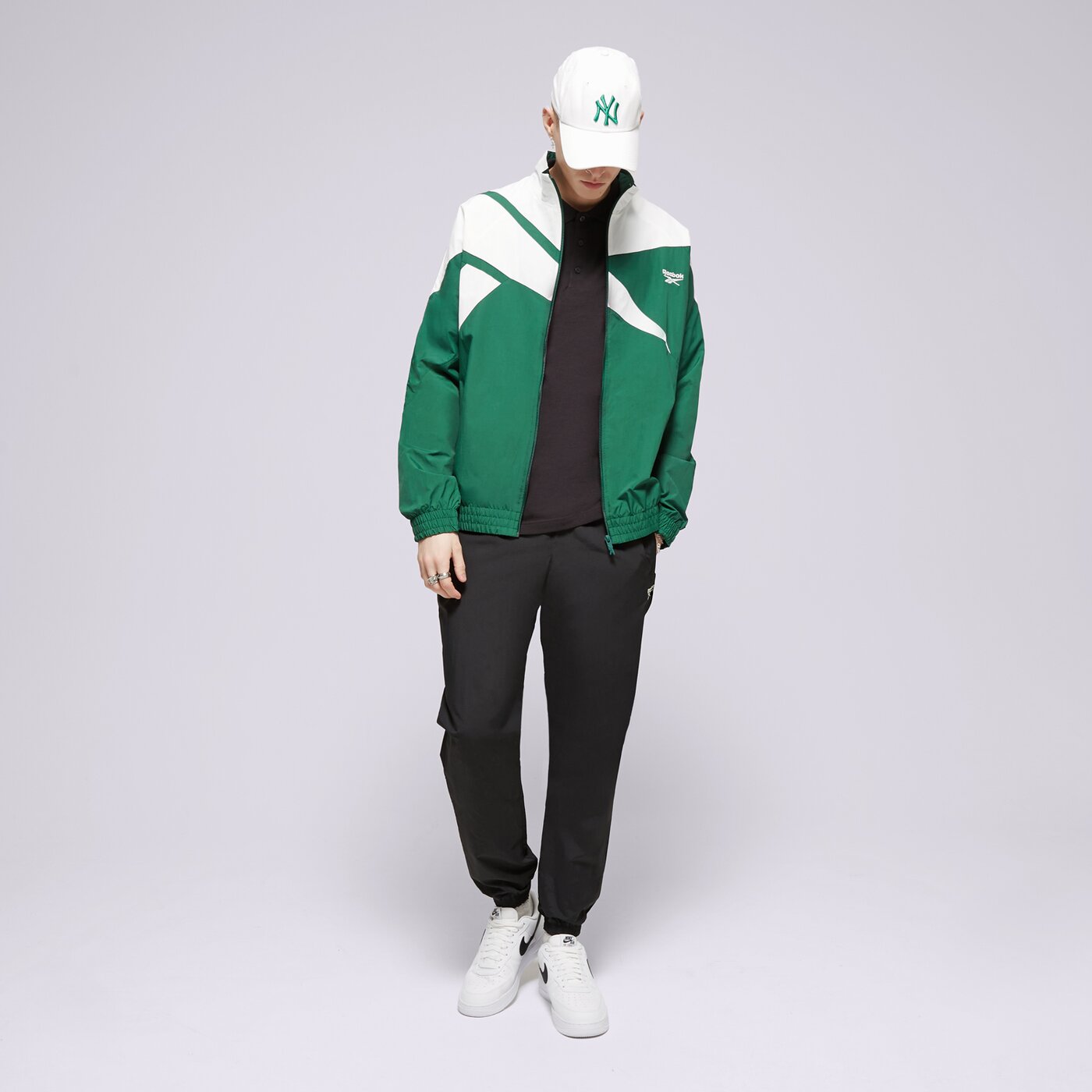 Мъжка тениска REEBOK ТЕНИСКА ТИП ПОЛО REEBOK IDENTITY   SMALL LOGO ТЕНИСКА 100073035 цвят черен