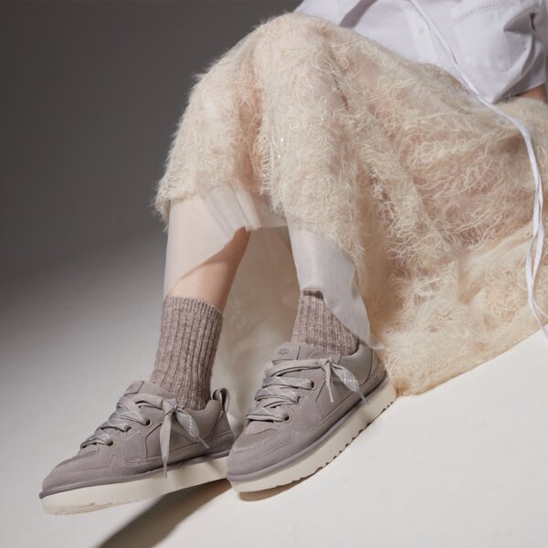 Дамски маратонки UGG W LO LOWMEL 1168890-cpf цвят сив