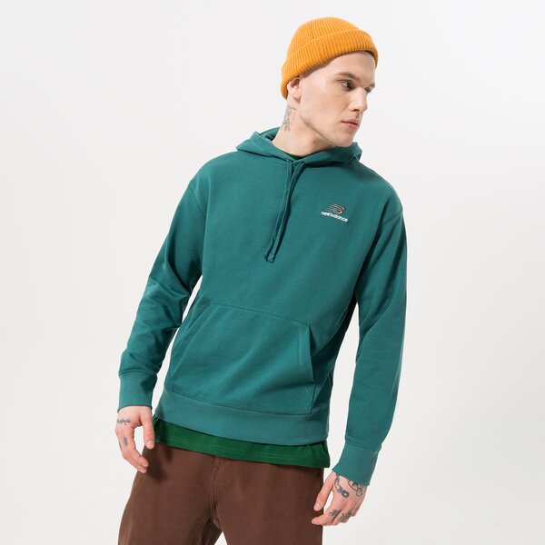 Мъжки суичър NEW BALANCE СУИТЧЪР С КАЧУЛКА UNISSENTIAL ut21500vda цвят син