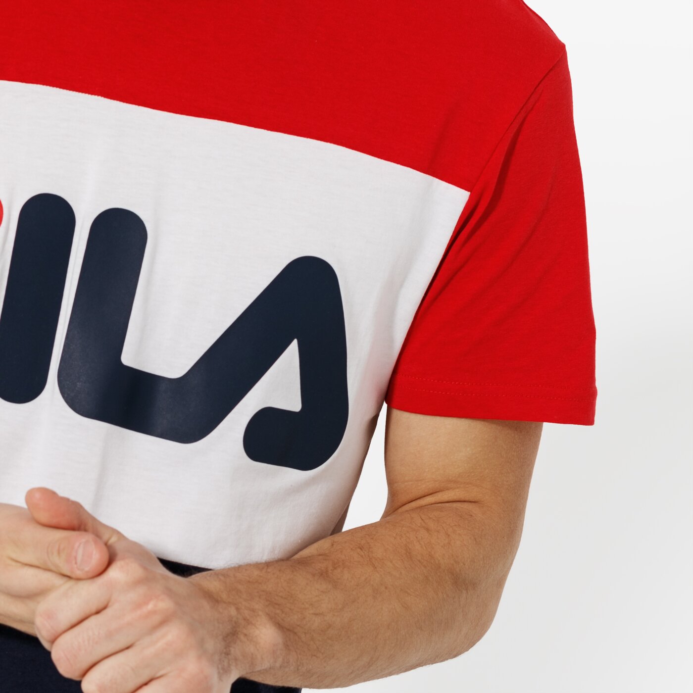 Мъжка тениска FILA ТЕНИСКА SS DAY TEE 681244g06 цвят тъмносин