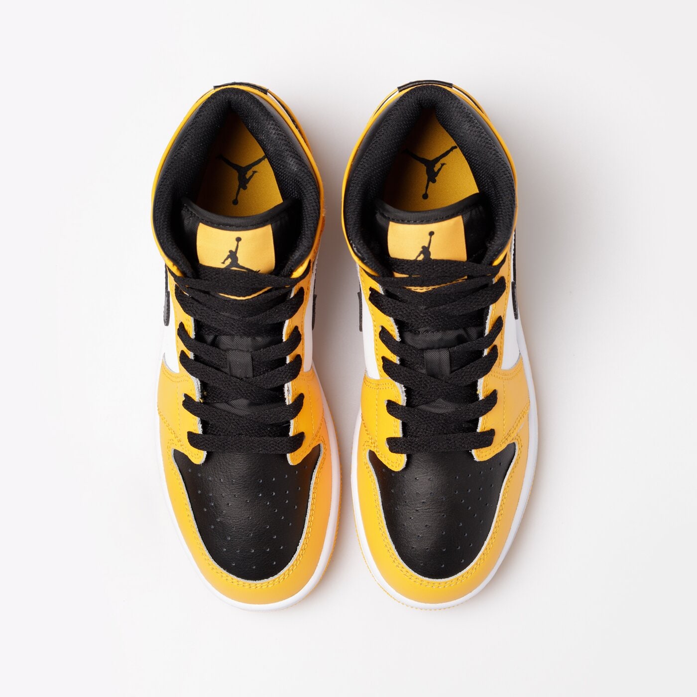 Детски маратонки AIR JORDAN 1 MID  554725-701 цвят жълт