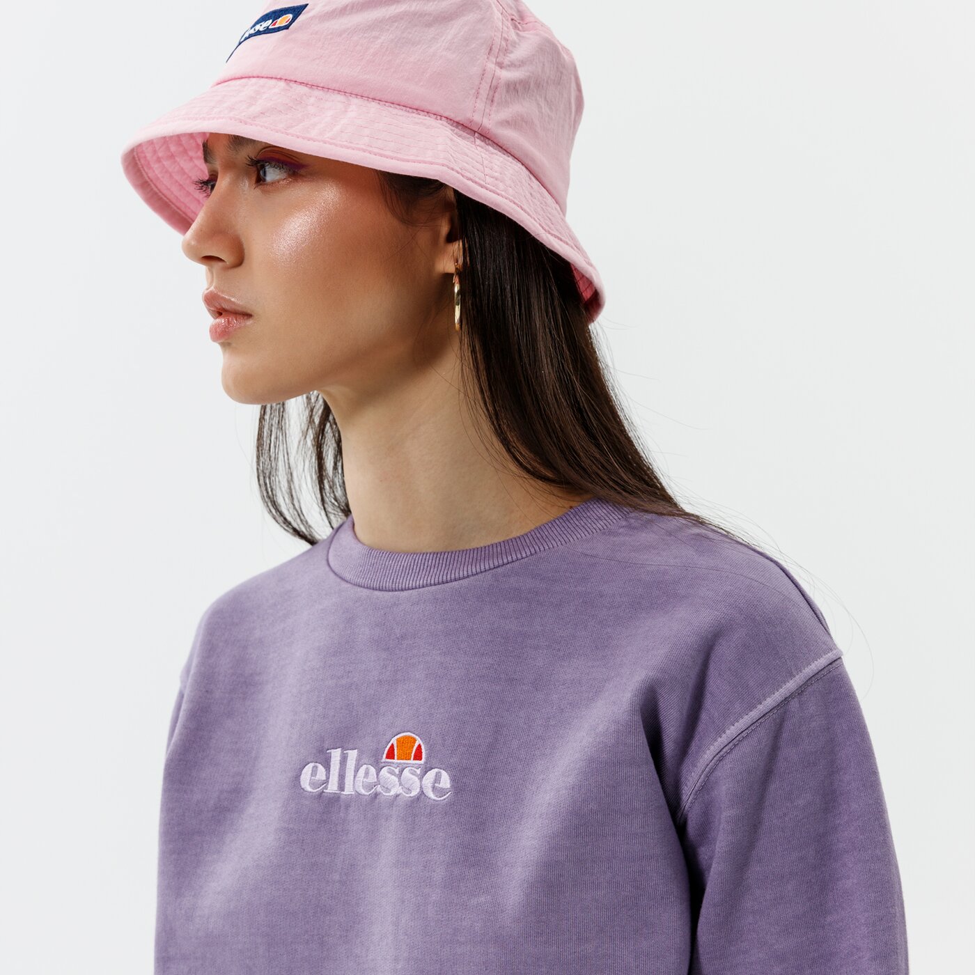 Дамски суичър ELLESSE СУИТЧЪР SAPPAN SWEATSHIRT PRPL sgk13149305 цвят виолетов