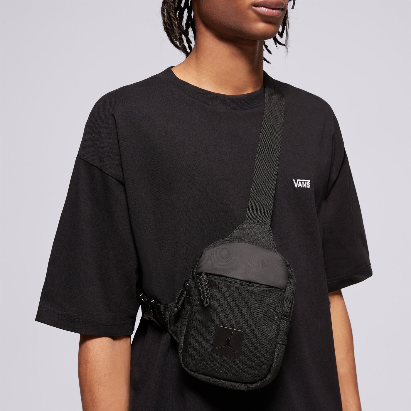 Дамски сак JORDAN ЧАНТА JAM FRANCHISE HIP BAG ma9041-023 цвят черен