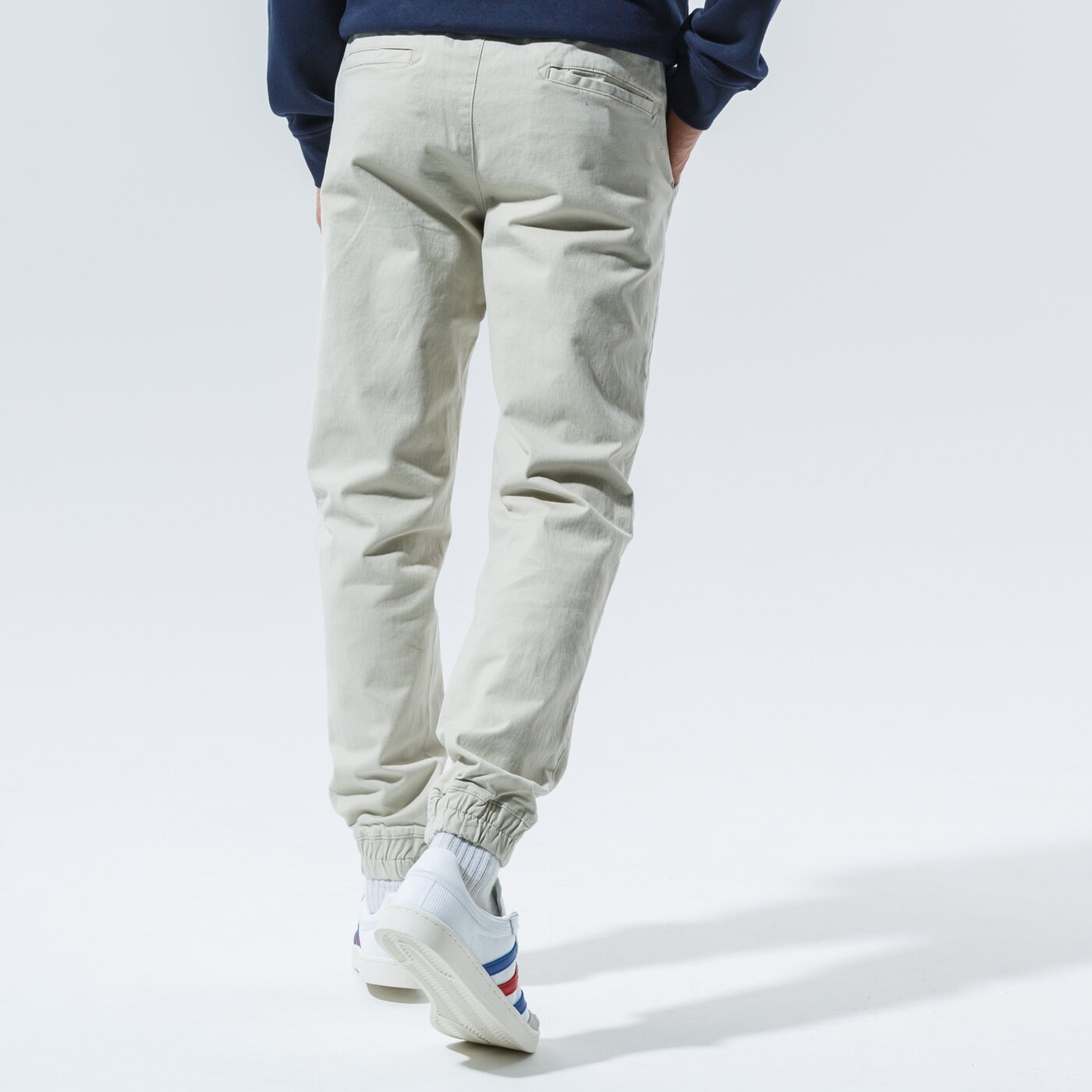 Мъжки панталони CHAMPION ПАНТАЛОНИ ELASTIC CUFF PANTS 215193ms022 цвят бежов