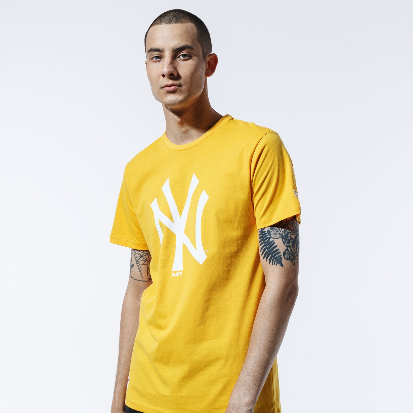 Мъжка тениска NEW ERA ТЕНИСКА MLB SEASONAL TEAM LOGO TEE NEYYAN AGD 12369830 цвят жълт
