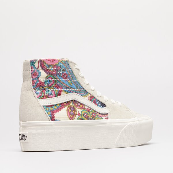 Дамски маратонки VANS UA SK8-HI TAPERED STACKFORM vn0a7q5pdjr1 цвят бял