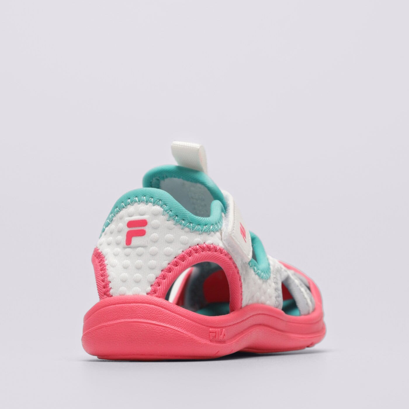 Детски чехли и сандали FILA AQUA KD 3sm01943-149 цвят бял