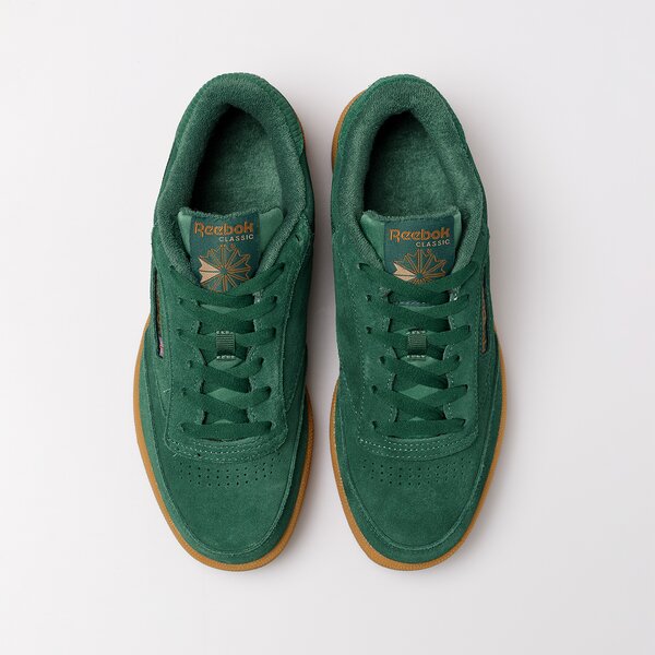 Мъжки маратонки REEBOK CLUB C 85 gz1871 цвят зелен