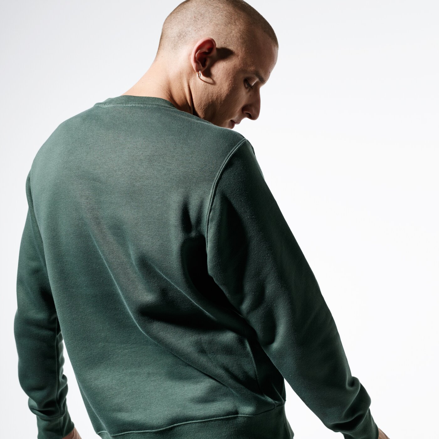 Мъжки суичър NIKE СУИТЧЪР SPORTSWEAR CLUB bv2662-370 цвят каки