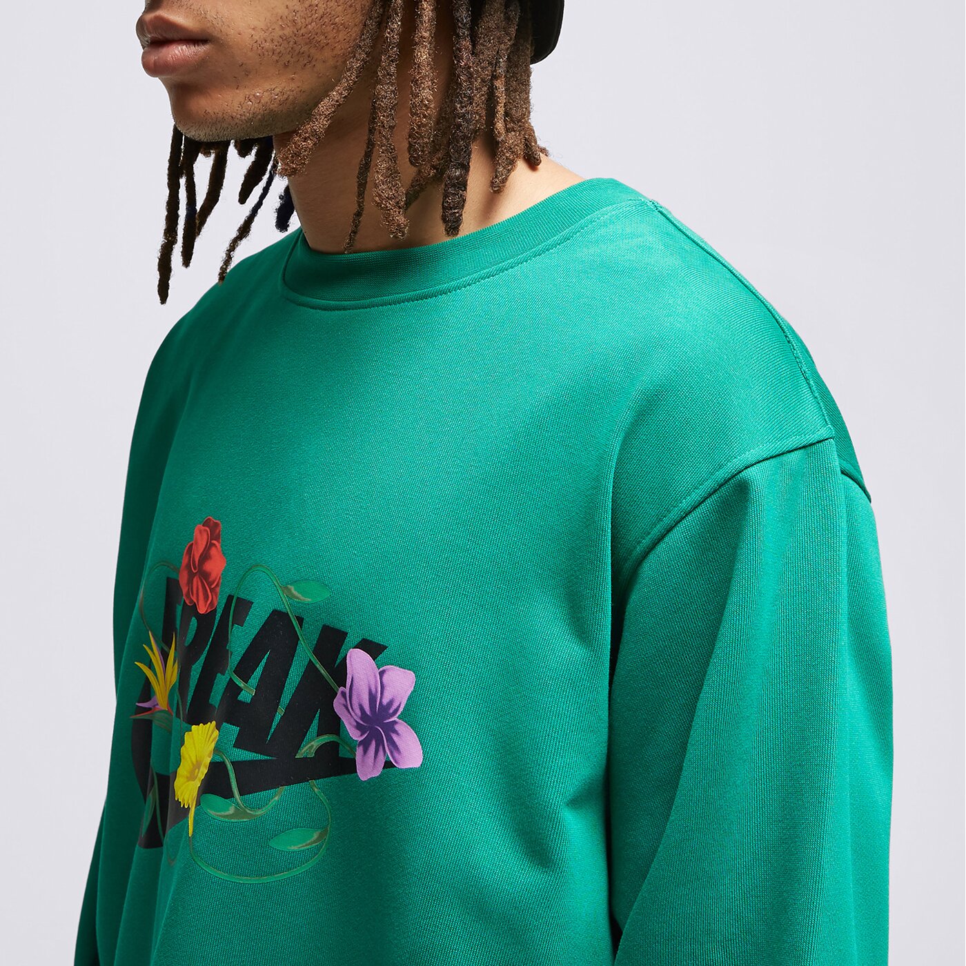 Мъжки суичър NIKE СУИТЧЪР GA M NK S.I. CREW GX NBA fj9557-365 цвят зелен