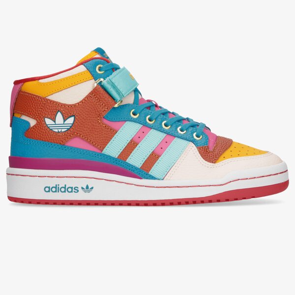 Дамски маратонки ADIDAS FORUM MID W gv7673 цвят многоцветен