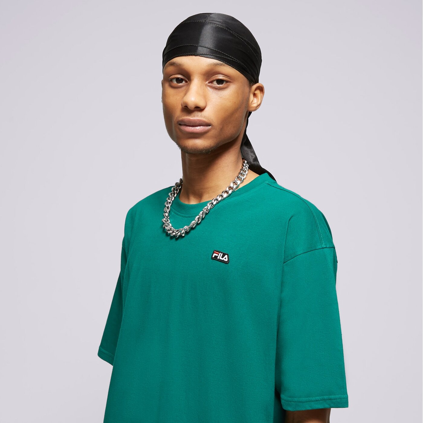 Мъжка тениска FILA ТЕНИСКА BADGE LOGO TEE fi124tsm70351 цвят зелен