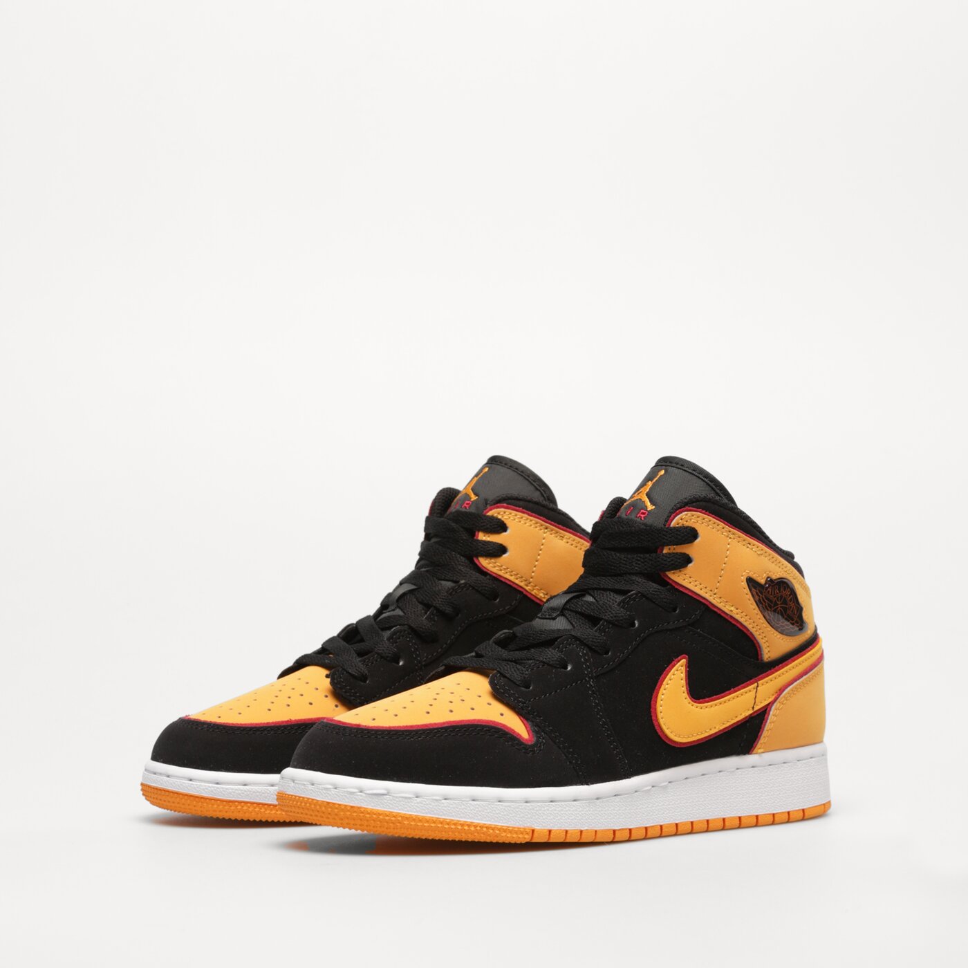 Детски маратонки AIR JORDAN 1 MID SE fj4924-008 цвят оранжев