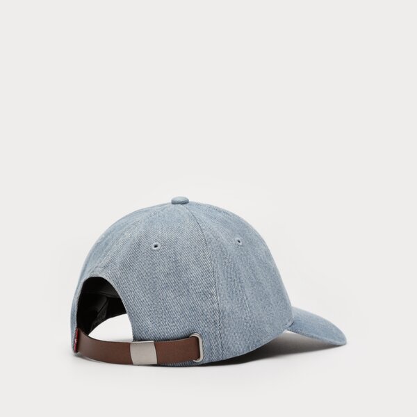 Дамска шапка с козирка LEVI'S ШАПКА ESSENTIAL CAP d75890003 цвят син