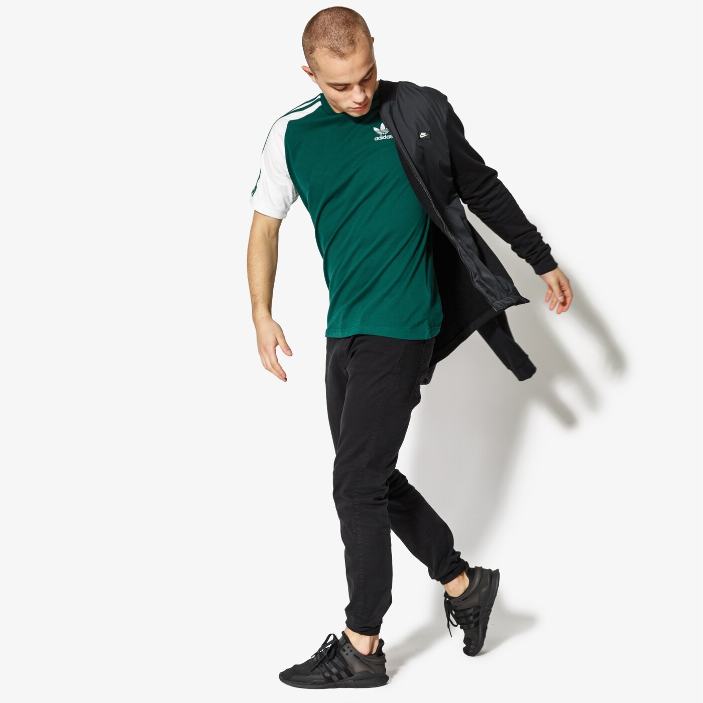 Мъжко преходно яке NIKE ЯКЕ M NSW MODERN ТОП FT 886245-010 цвят черен