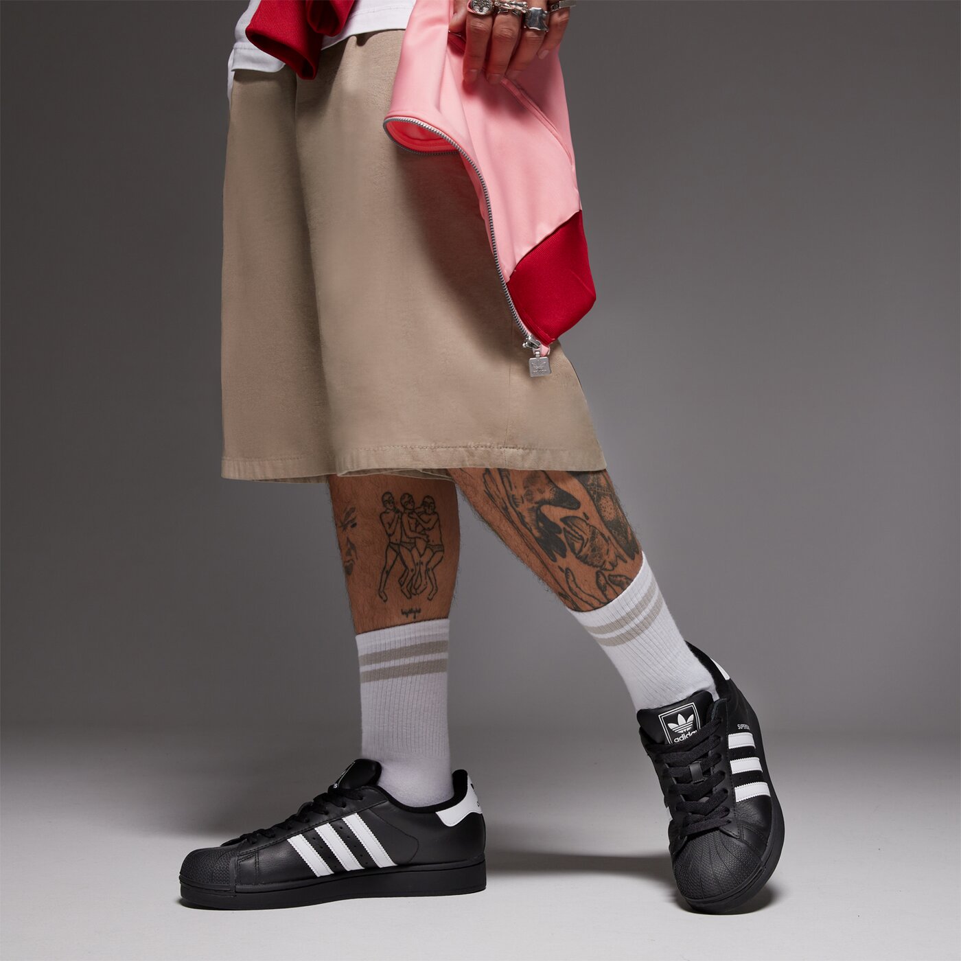 Мъжки маратонки ADIDAS SUPERSTAR II ji0079 цвят черен