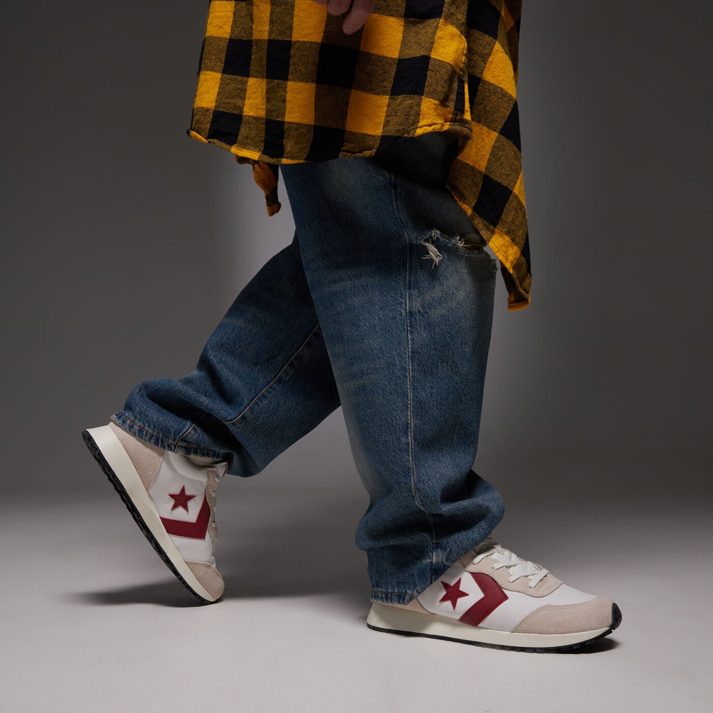 Мъжки маратонки CONVERSE OMEGA TRAINER  a13377c цвят бял