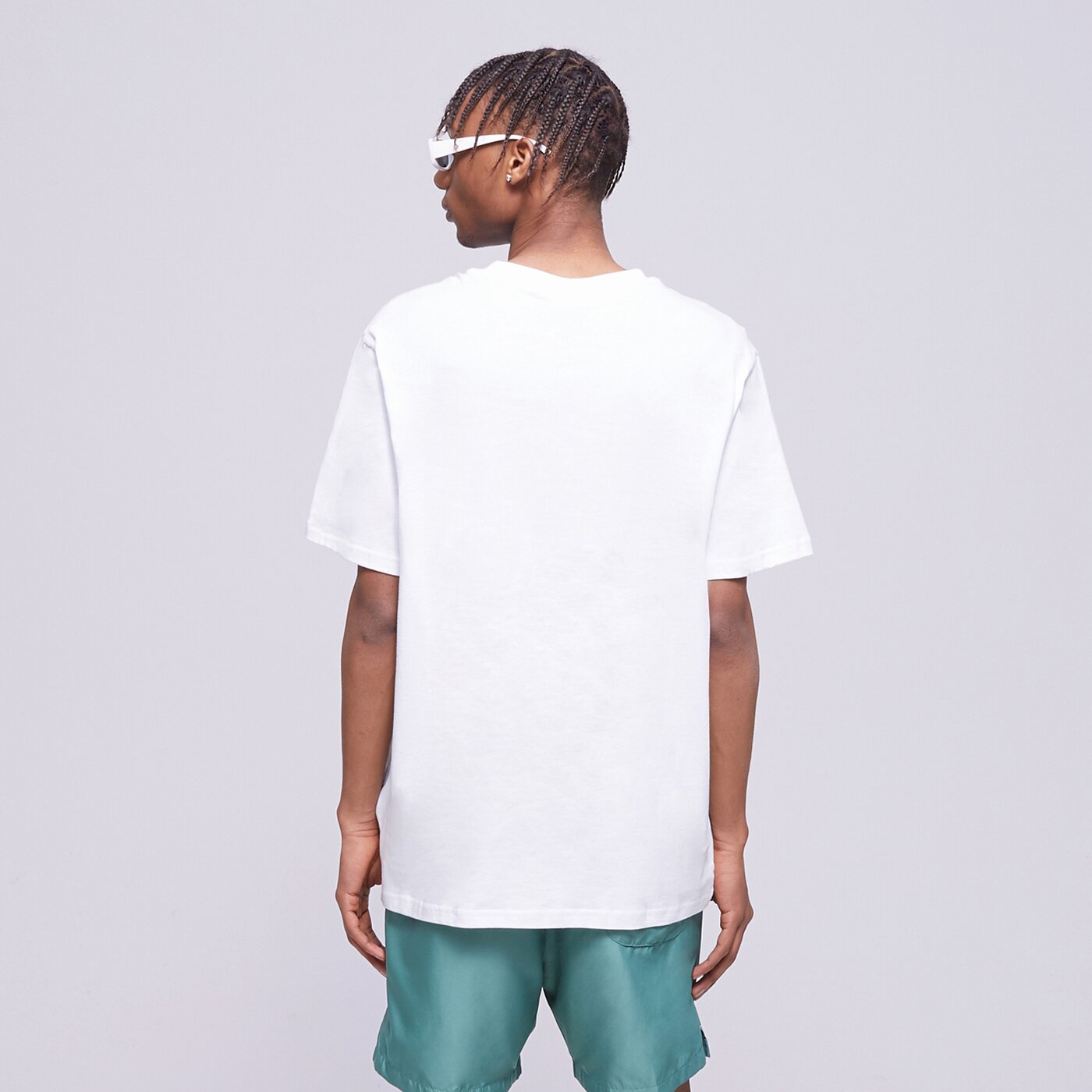 Мъжка тениска ELEMENT ТЕНИСКА BASIC POCKET LABEL SS elykt00116otw цвят бял