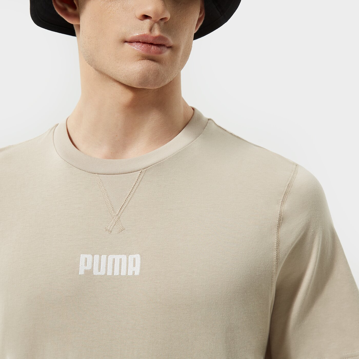 Мъжка тениска PUMA ТЕНИСКА MODERN BASICS TEE 84740764 цвят каки