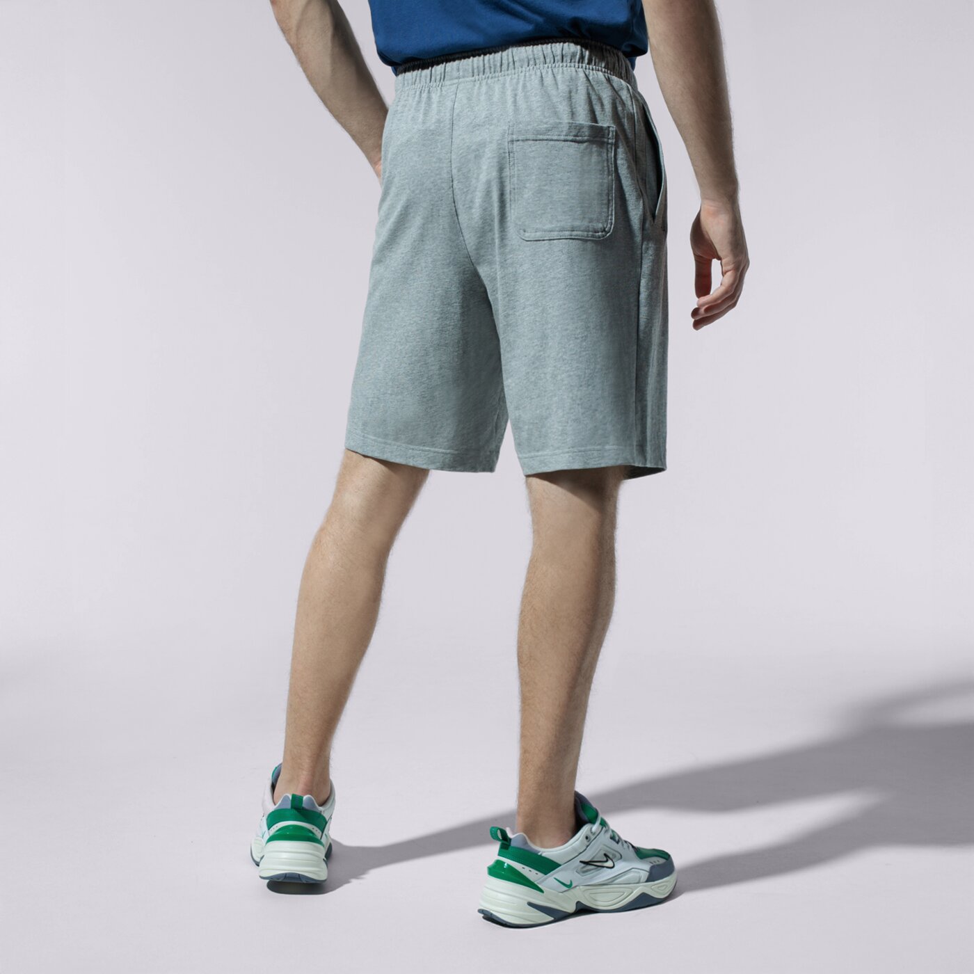 Мъжки къси панталони NIKE ШОРТИ SPORTSWEAR CLUB FLEECE SHORTS bv2772-063 цвят сив