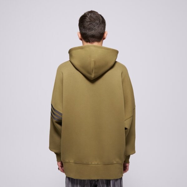 Мъжки суичър ADIDAS СУИТЧЪР С КАЧУЛКА NEU C HD hz3739 цвят каки