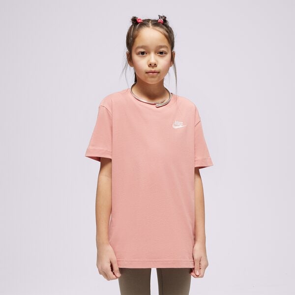 Детска тениска NIKE ТЕНИСКА G NSW TEE CLUB SS GIRL fd0927-618 цвят розов