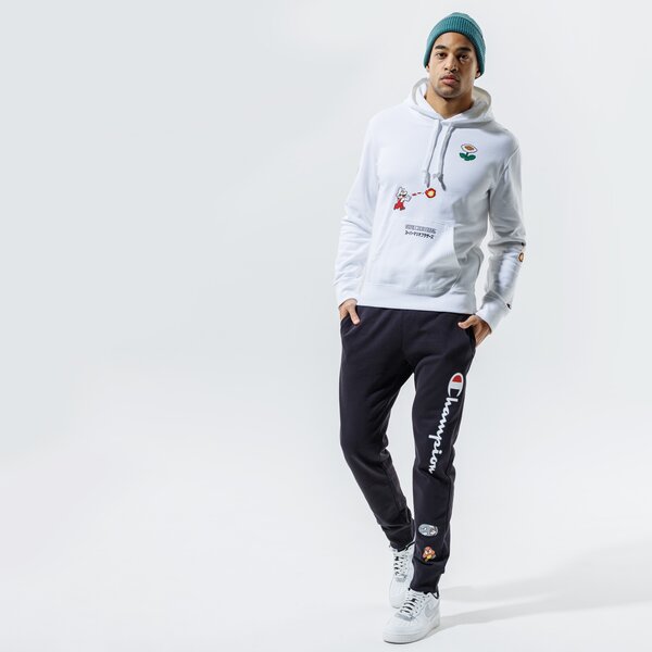 Мъжки суичър CHAMPION СУИТЧЪР С КАЧУЛКА HOODED SWEATSHIRT 216868ww001 цвят бял