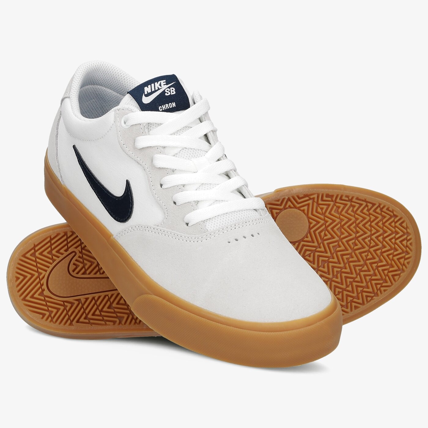 Мъжки маратонки NIKE SB CHRON SOLARSOFT cd6278-100 цвят бял